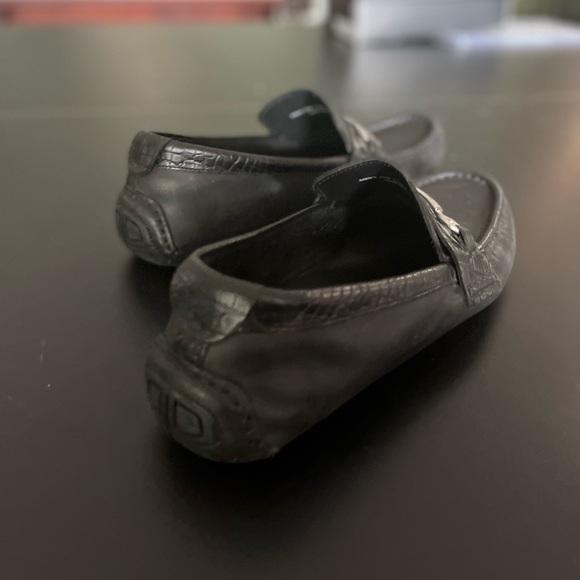 NWOT. Cole Haan Men’s size 11. Black leather slip-ons/driver shoes. main image 6